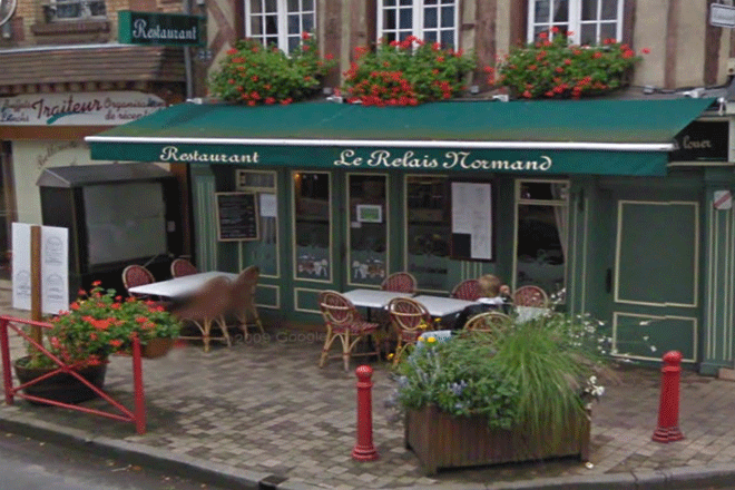 Terrasse du Restaurant Le Relais Normand