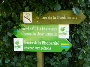 Panneau Sentier de la Biodiversité - Canton de Cormeilles en Pays d'Auge