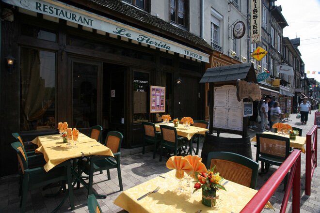 Terrasse du restaurant Le Florida