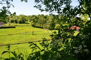 Vue sur le paysage normand - Canton de Cormeilles